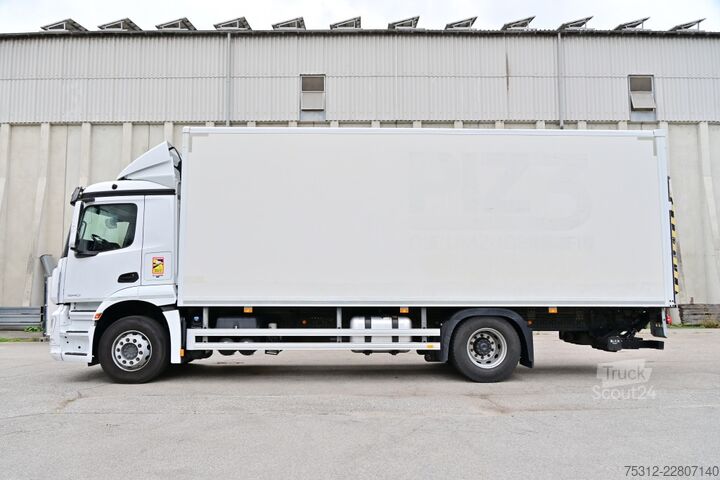 Kutu kamyonu Mercedes-Benz Antos 1840  E6 LBW Scheckheft AHK Bett Navigation
