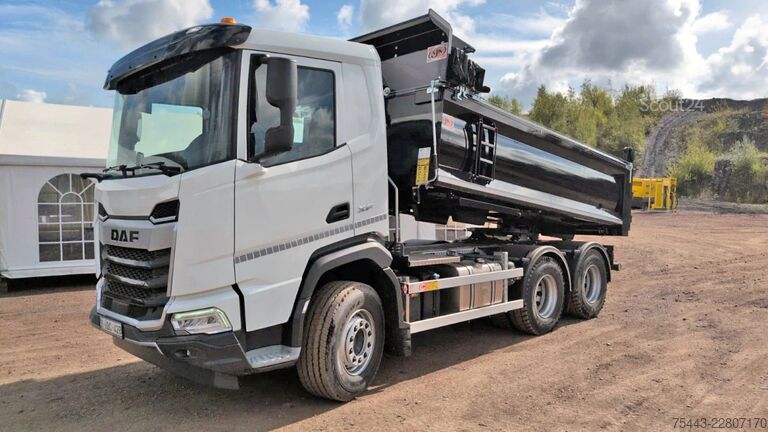 Tipper DAF XF 480 FAT - 6x4 ST961 - Robust bumper – kipper...