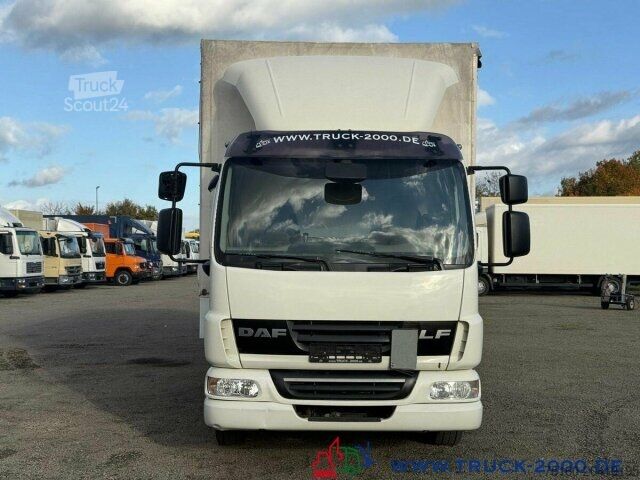 Бортовой грузовик с тентом DAF LF220 Plane Spriegel Ladebordwand Dautel 1500 Kg
