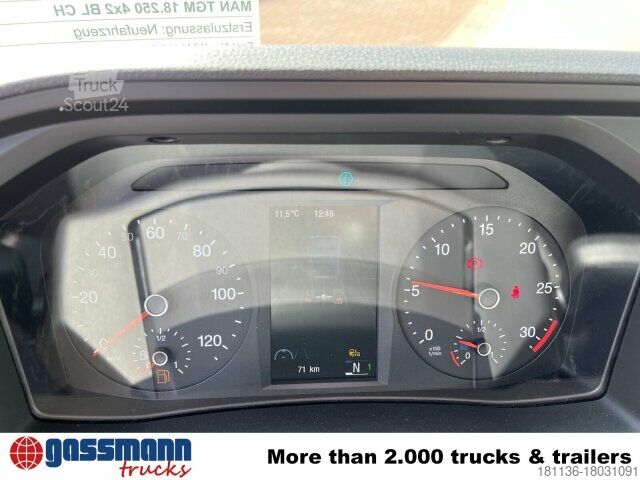 Φορτηγό γερανός roll-off MAN TGM 18.250/340 4x2 BL CH, Funk, 3x VORHANDEN