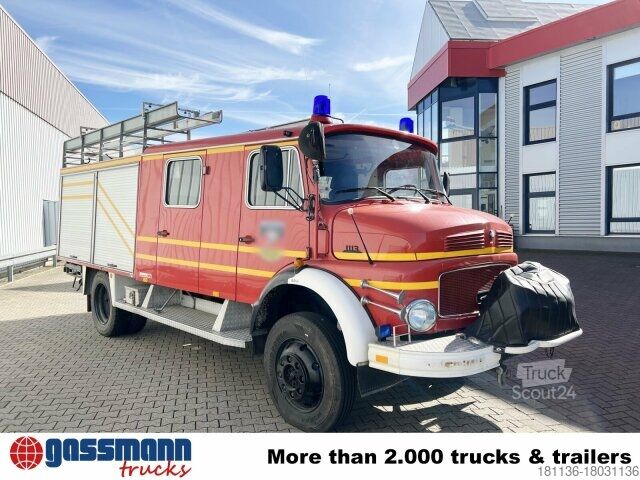 Πυροσβεστικό όχημα Mercedes-Benz LAF 1113 B 4x4 Doka, LF 16 TS