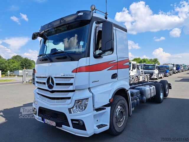 Truck chassis Mercedes Benz 2553 Actros 6x2