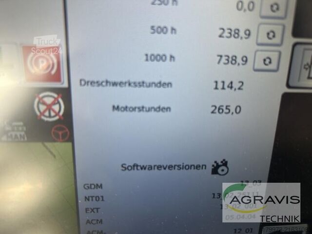 Moissonneuse-batteuse Fendt IDEAL 8 T