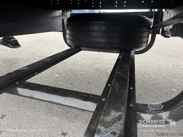 Open semitrailer with tarp Schmitz Cargobull Semitrailer Curtainsider Standard