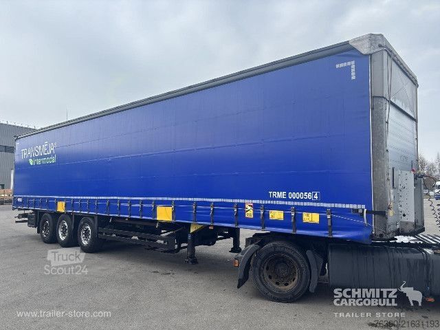 Open semitrailer with tarp Schmitz Cargobull Semitrailer Curtainsider Standard
