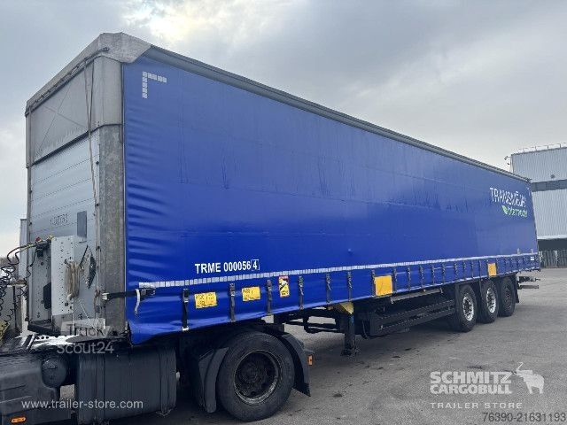 Open semitrailer with tarp Schmitz Cargobull Semitrailer Curtainsider Standard