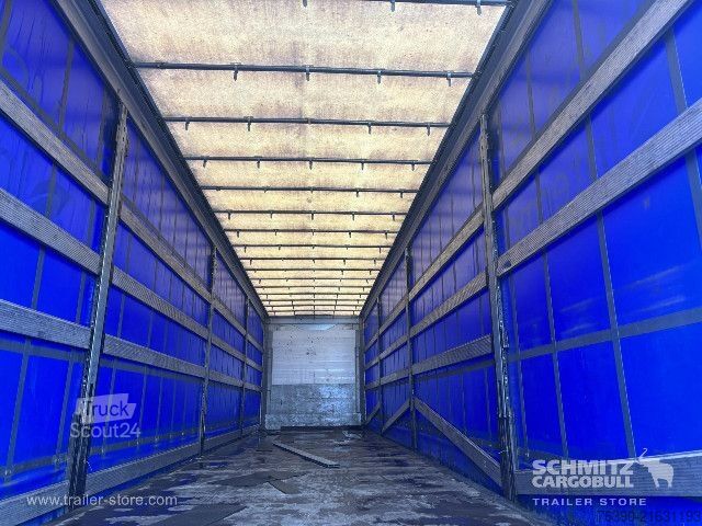 Open semitrailer with tarp Schmitz Cargobull Semitrailer Curtainsider Standard