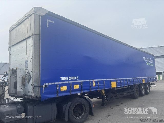 Open semitrailer with tarp Schmitz Cargobull Semitrailer Curtainsider Standard