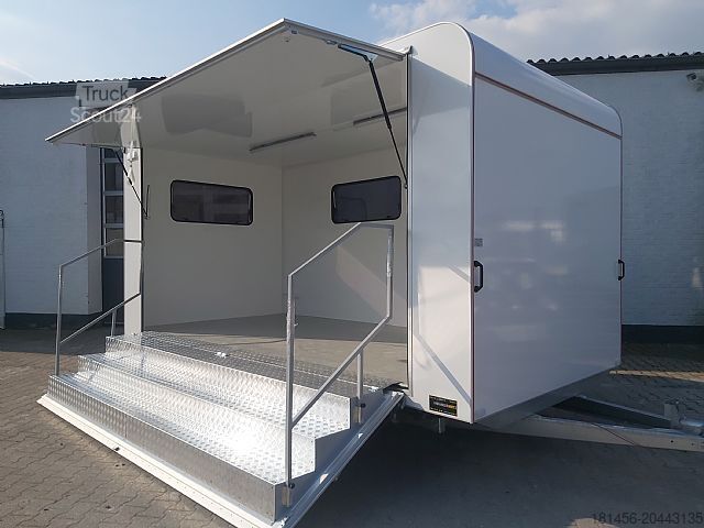 Árusító utánfutó trailershop Messe Presentation Sale Marketing Event verfügbar