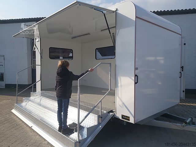 Árusító utánfutó trailershop Messe Presentation Sale Marketing Event verfügbar