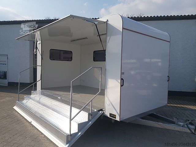 Árusító utánfutó trailershop Messe Presentation Sale Marketing Event verfügbar