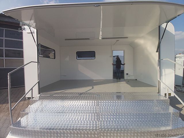 Árusító utánfutó trailershop Messe Presentation Sale Marketing Event verfügbar