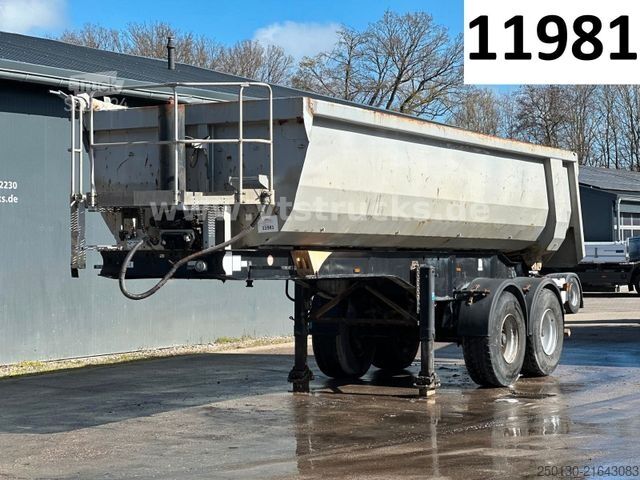 Polpriklopnik kiper LANGENDORF SKS-HS 18/29 2.Achs Stahlmulde Rollplane