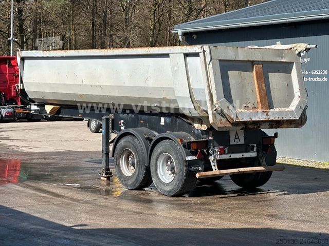 Polpriklopnik kiper LANGENDORF SKS-HS 18/29 2.Achs Stahlmulde Rollplane