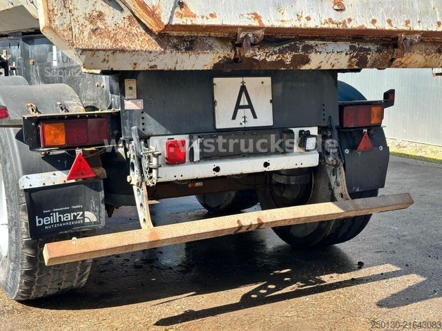 Polpriklopnik kiper LANGENDORF SKS-HS 18/29 2.Achs Stahlmulde Rollplane