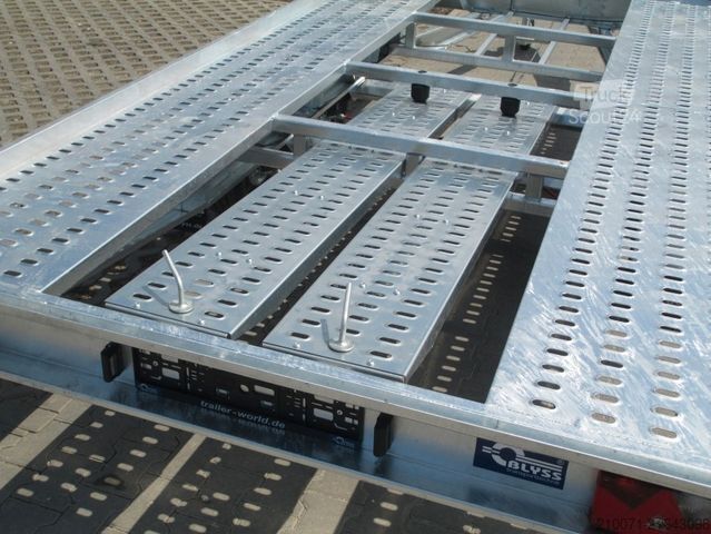 Avtoprikolica za prevoz vozil BLYSS Autotransporter 450x210cm 2700kg zGG