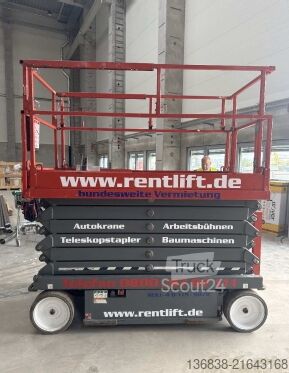 Етапи роботи ножиці Skyjack SJ III 4740 Elektro 13,80 m