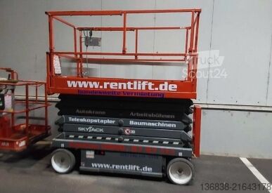 Етапи роботи ножиці Skyjack SJ III 4740 Elektro 13,80 m