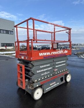 Етапи роботи ножиці Skyjack SJ III 4740 Elektro 13,80 m