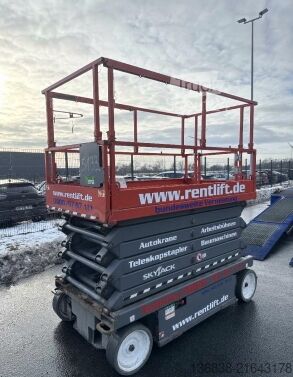 Етапи роботи ножиці Skyjack SJ III 4740 Elektro 13,80 m