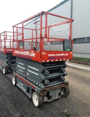 Етапи роботи ножиці Skyjack SJ III 4740 Elektro 13,80 m