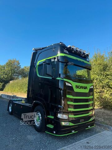 وحدة جرار قياسية SCANIA S500 Vollverkleidung, Retarder  i-Park Alcoa