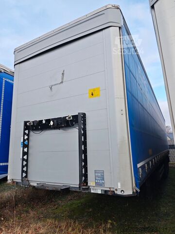 مقطورة نصفية مفتوحة مع قماش مشمع KÖGEL S24-1  BPW ECO-Achsen Liftachse Vario Fix