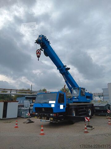 رافعة مثبتة على شاحنة GROVE GMK 2035 Double Fly Jib 48 Meter  4*4