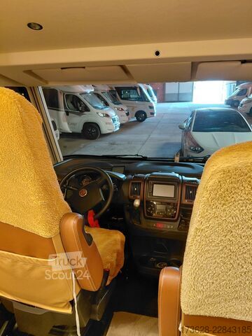 Integreret autocamper Camper Dethleffs fiat globetrotter xli