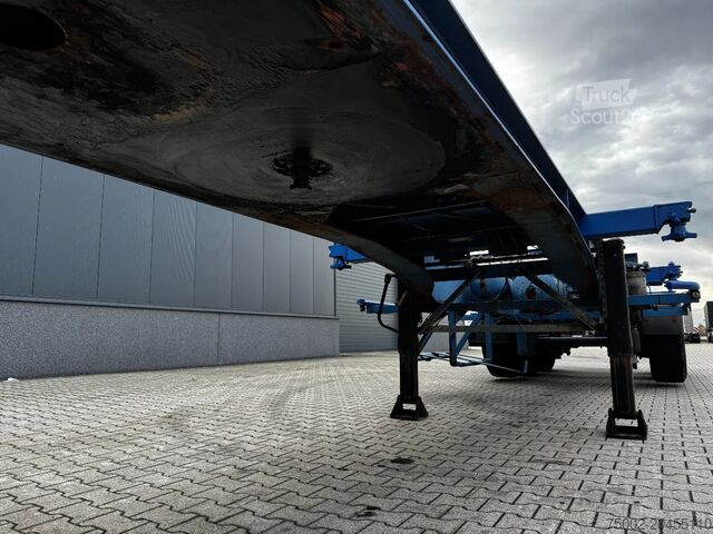 Přeprava kontejnerů Groenewegen 40FT-chassis / liftaxle / drumbrakes / NL-Chassis