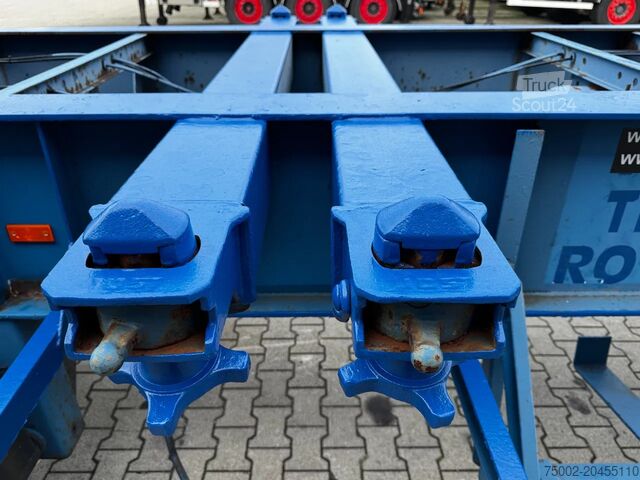 Přeprava kontejnerů Groenewegen 40FT-chassis / liftaxle / drumbrakes / NL-Chassis