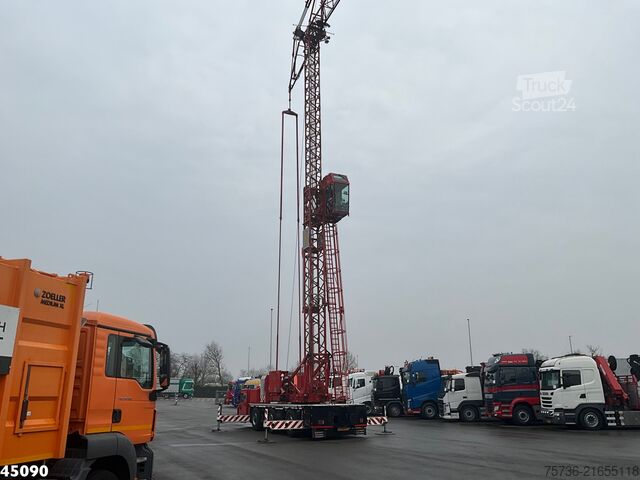 Camion-grue Spierings SK375-AT3 6x6 Euro 6 Mobiele Torenkraan