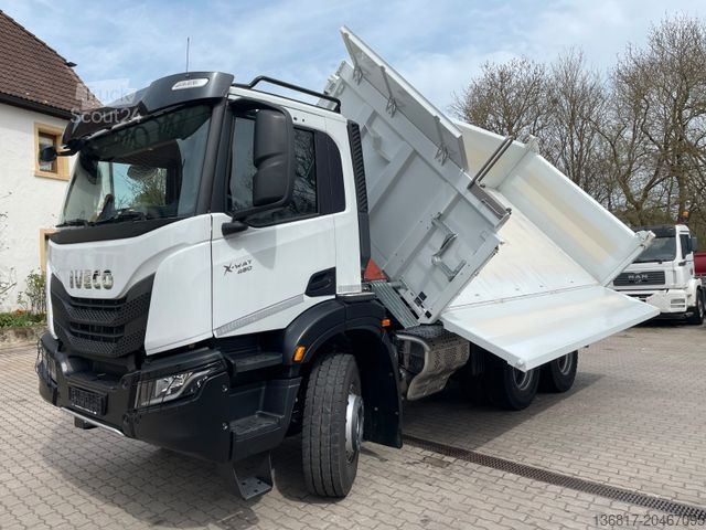 Kipper LKW IVECO X-WAY 480 6x4 NEU BB Meiller Bordmatik Retarder