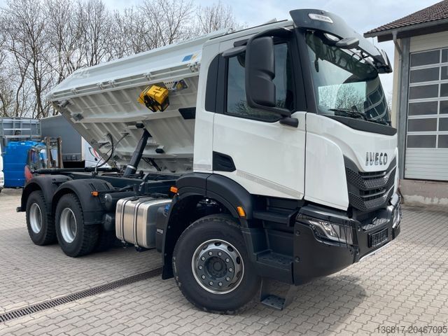 Kipper LKW IVECO X-WAY 480 6x4 NEU BB Meiller Bordmatik Retarder