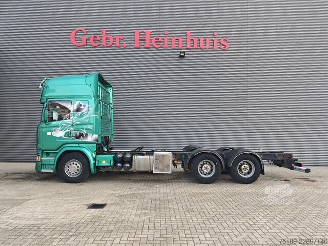 Chassi med hytt Scania R730 V8 6x4