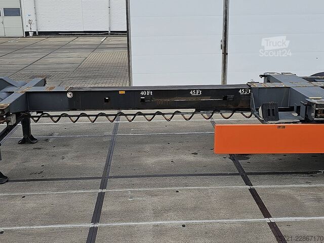 Transport av containrar BROSHUIS MULTI telescopeerbaar