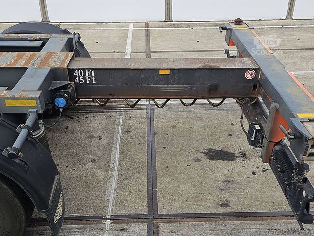Transport av containrar BROSHUIS MULTI telescopeerbaar