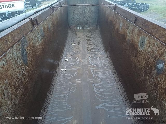 Tipper semitrailer Schmitz Cargobull Kipper Stahlrundmulde 51m³