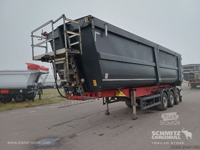 Tipper semitrailer Schmitz Cargobull Kipper Stahlrundmulde 51m³