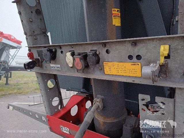 Tipper semitrailer Schmitz Cargobull Kipper Stahlrundmulde 51m³