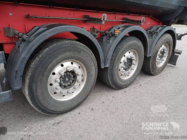 Tipper semitrailer Schmitz Cargobull Kipper Stahlrundmulde 51m³