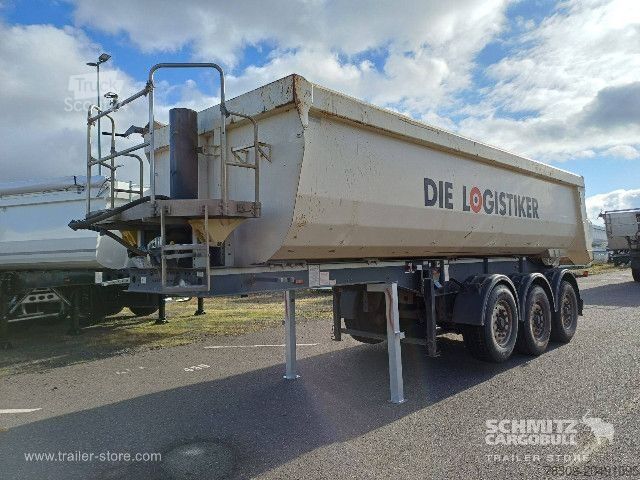 Ημιρυμουλκούμενο ανατρεπόμενο Langendorf Kipper Stahlrundmulde 24m³