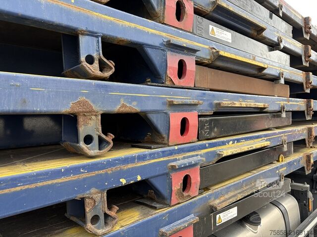 Atviras keičiamasis kėbulas Krone 7,82m BDF Plattform mehrfach