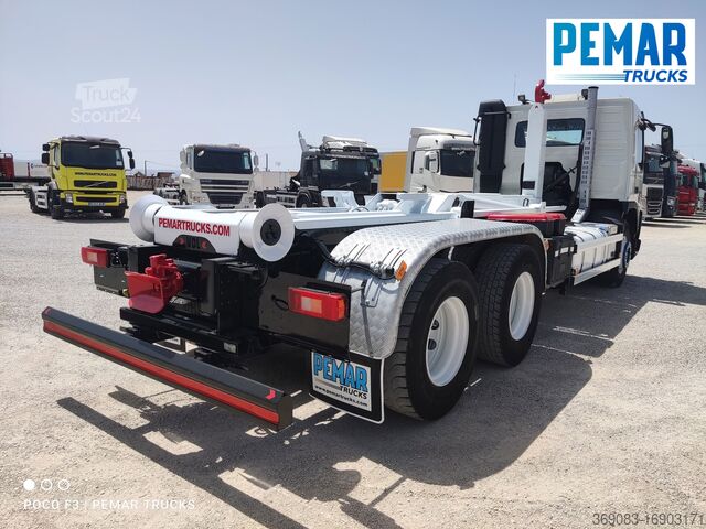 Telehoist load lugger truck Volvo FMX 410 6X4 MULTILIFT 21T EURO 5