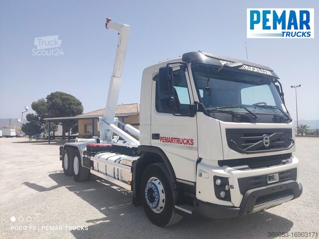 Telehoist load lugger truck Volvo FMX 410 6X4 MULTILIFT 21T EURO 5