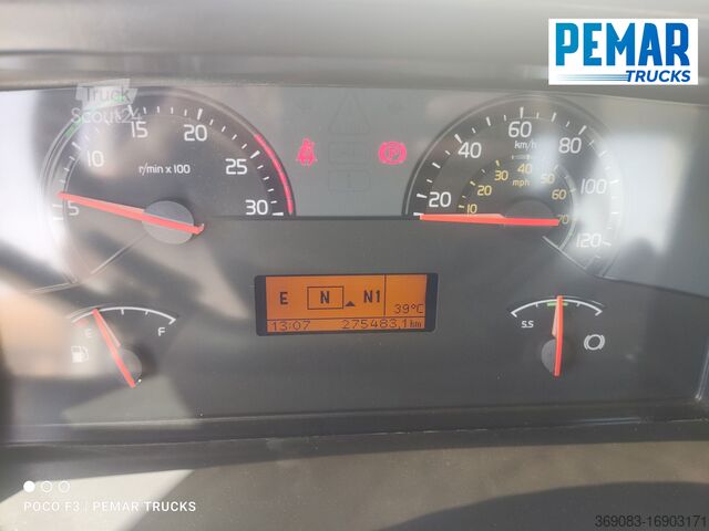 Telehoist load lugger truck Volvo FMX 410 6X4 MULTILIFT 21T EURO 5