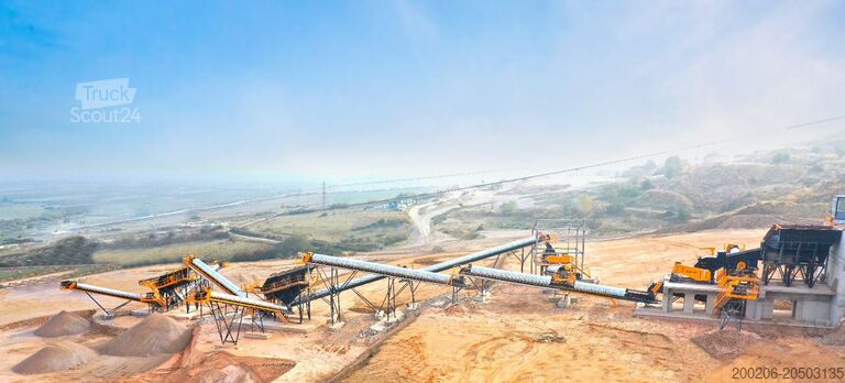 Drviaca rastlina FABO Stationary Crushing Plant 250-350 tph Stationary Crushing Plant