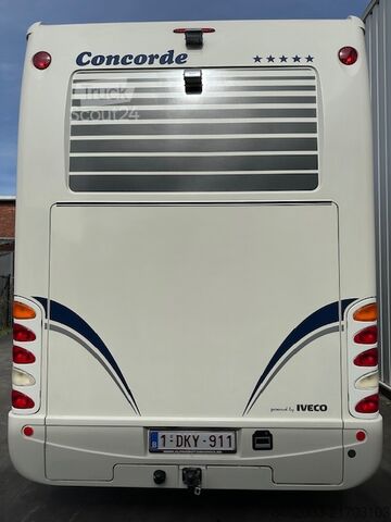 Camper integrado Concorde smart/fiat500 garage Charisma