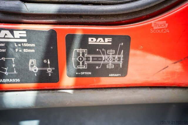 Presenning DAF LF 55.180 +DHOLLANDIA 2.5T.