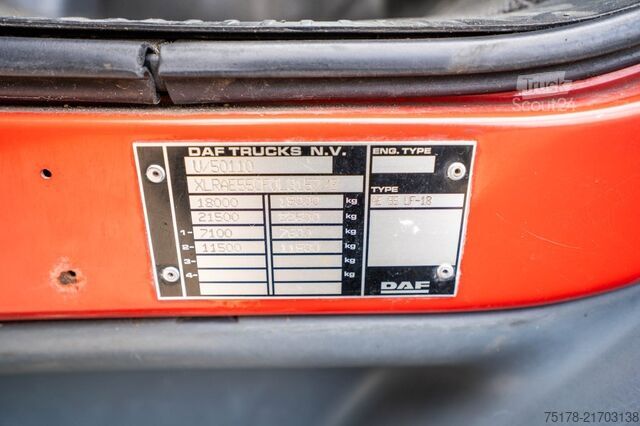 Presenning DAF LF 55.180 +DHOLLANDIA 2.5T.